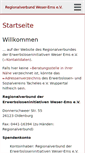Mobile Screenshot of erwerbslosenberatung-weser-ems.de